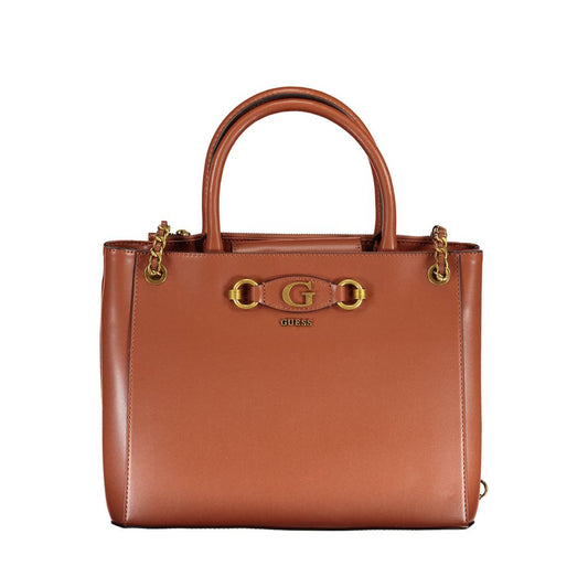 Brown Polyethylene Handbag