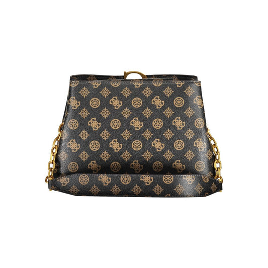 Brown Polyethylene Handbag