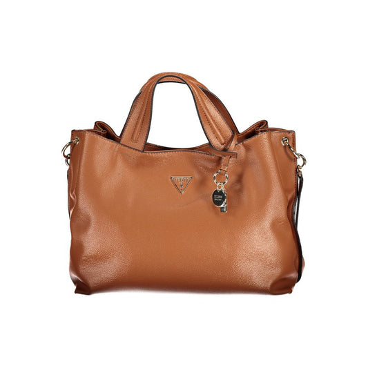 Brown Polyethylene Handbag