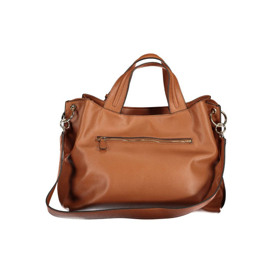 Brown Polyethylene Handbag