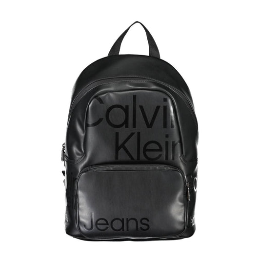 Black Polyethylene Backpack
