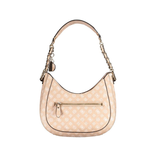 Pink Polyethylene Handbag