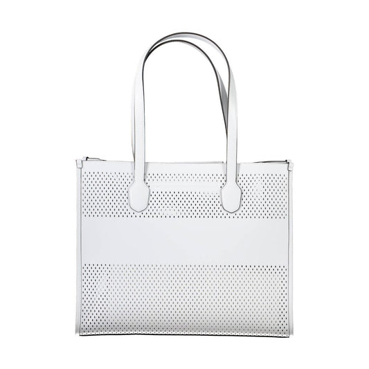 White Polyethylene Handbag