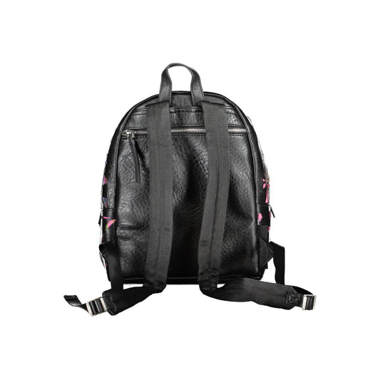 Black Polyethylene Backpack