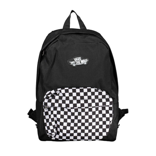 Black Polyester Backpack