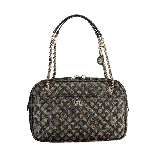 Brown Polyethylene Handbag