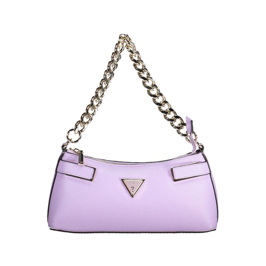 Purple Polyethylene Handbag