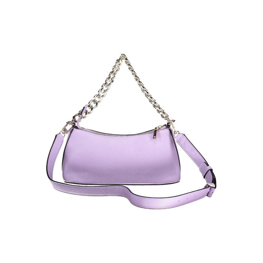 Purple Polyethylene Handbag