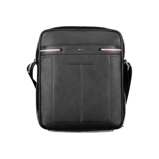Black Polyethylene Shoulder Bag