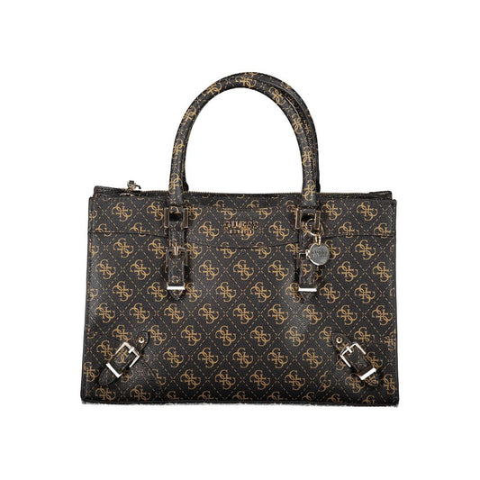 Brown Polyethylene Handbag