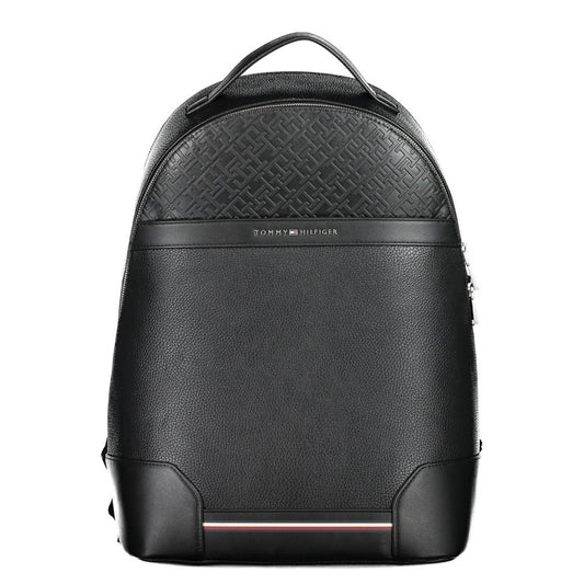 Black Polyethylene Backpack