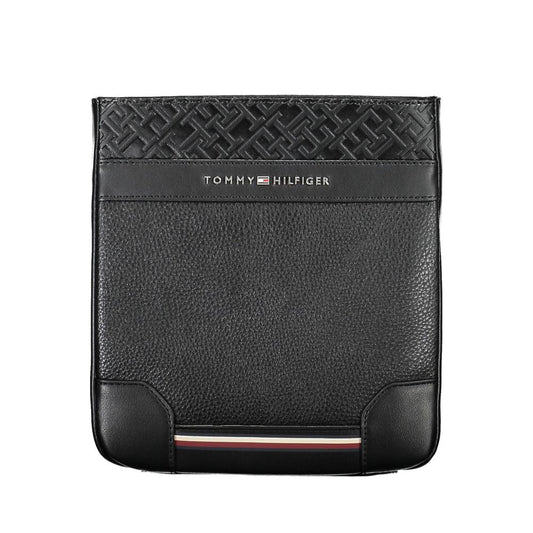 Black Polyethylene Shoulder Bag