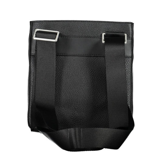 Black Polyethylene Shoulder Bag