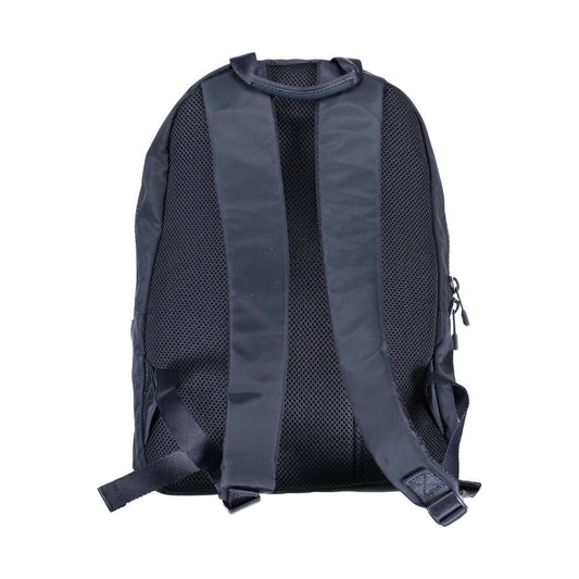 Blue Polyester Backpack