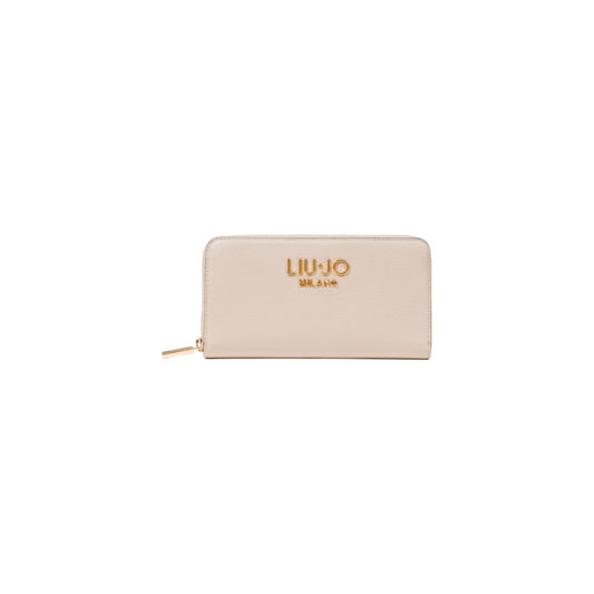 Beige Polyethylene Wallet