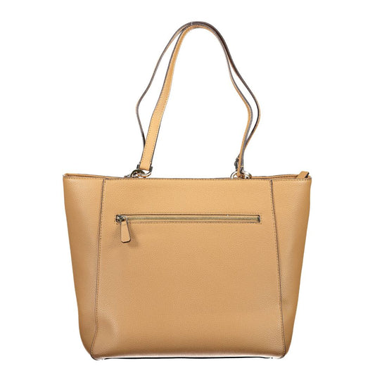 Brown Polyethylene Handbag