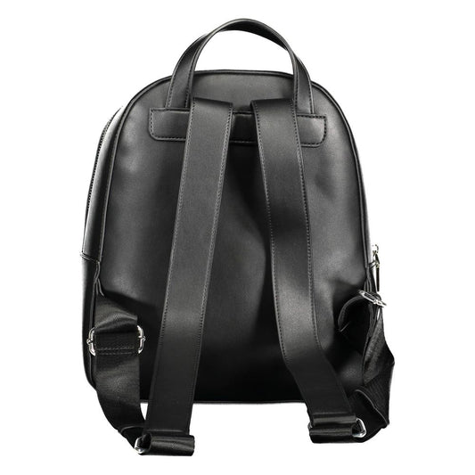 Black Polyethylene Backpack