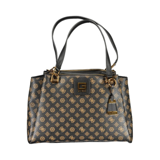 Brown Polyethylene Handbag