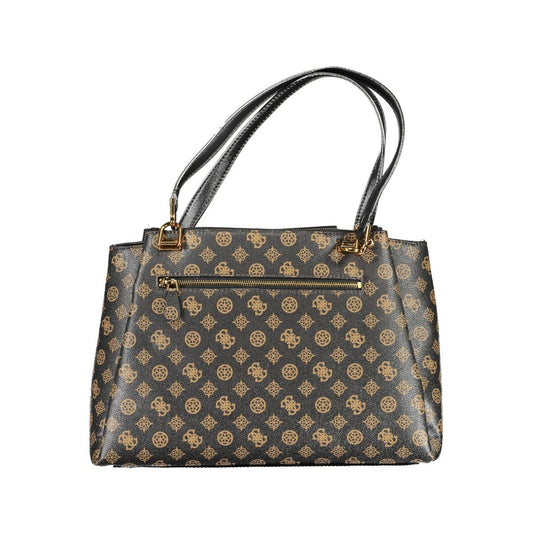 Brown Polyethylene Handbag