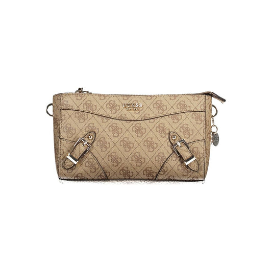 Beige Polyethylene Handbag