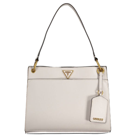 Gray Polyethylene Handbag