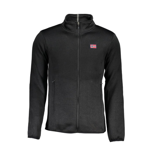 Black Polyester Sweater